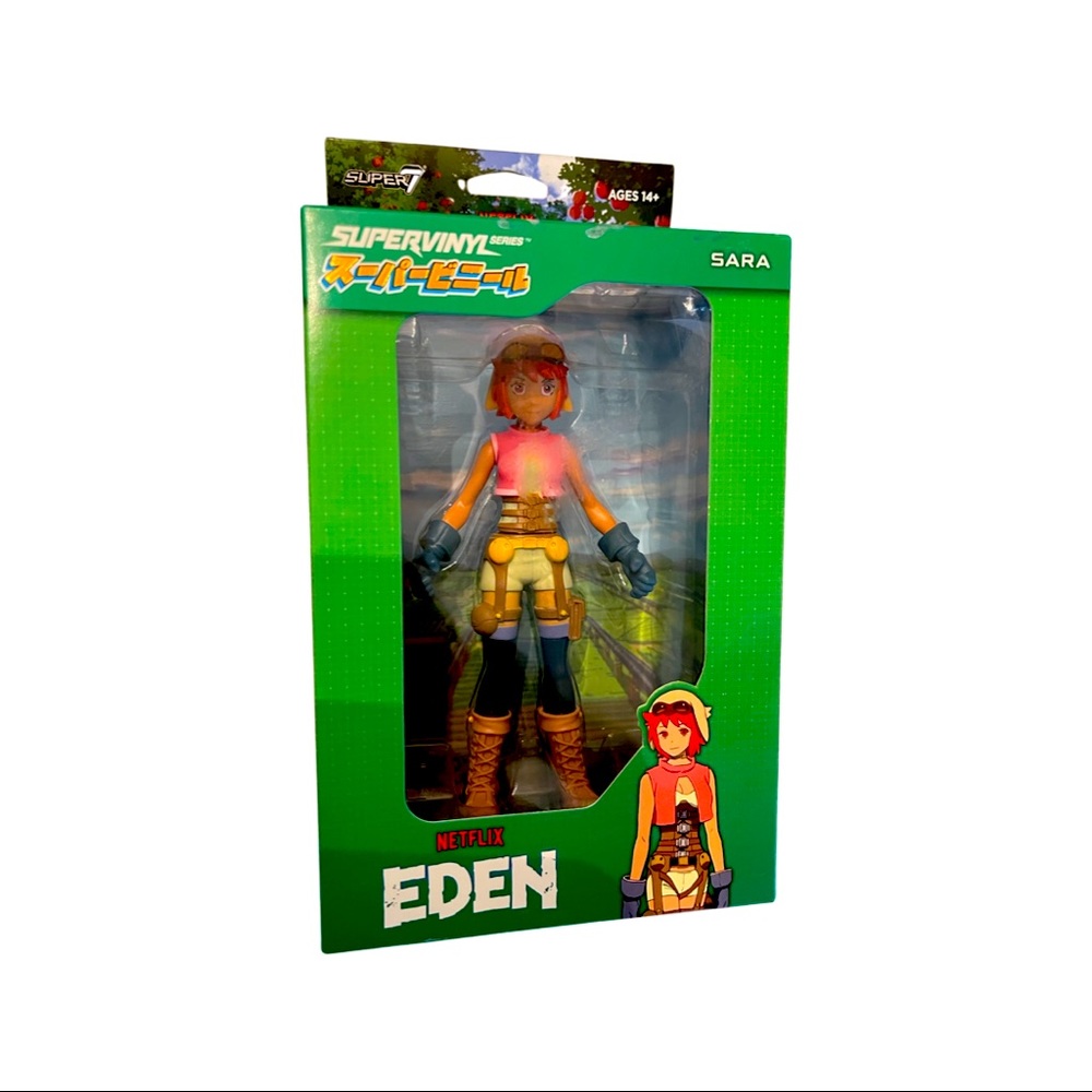 Super 7: Eden / Sara Collectible: Netflix Anime Series: NEW!